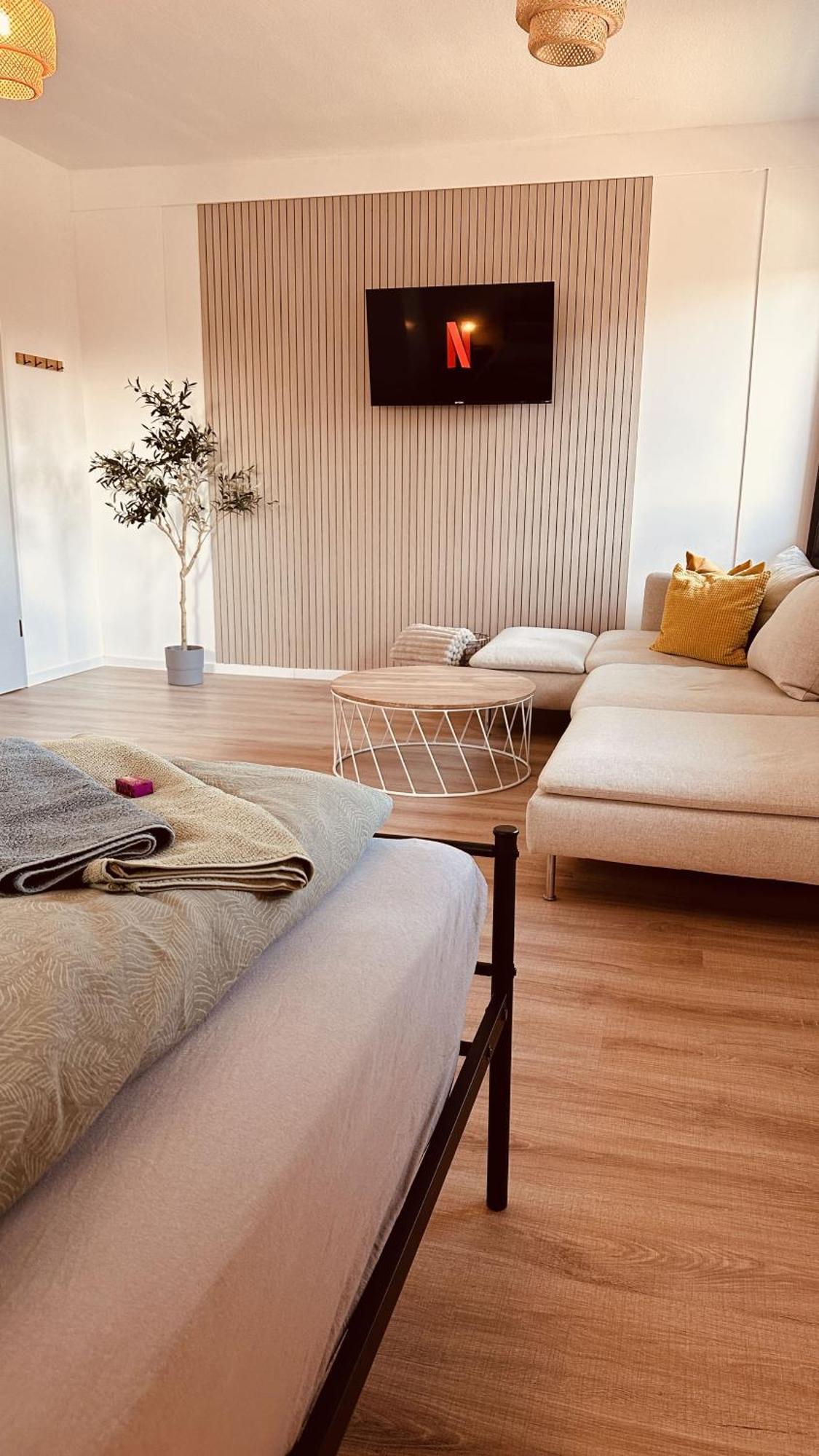 Apartment Mit Netflix - Parken - Kueche - Bad 바이덴 외부 사진